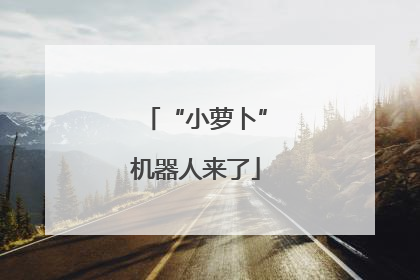 “小萝卜”机器人来了
