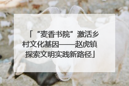“麦香书院”激活乡村文化基因——赵虎镇探索文明实践新路径