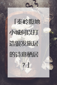 秦岭腹地小城何以打造银发旅居的诗意栖居？