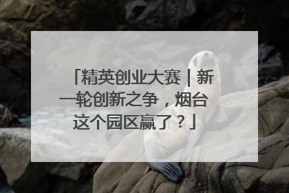 精英创业大赛｜新一轮创新之争，烟台这个园区赢了？