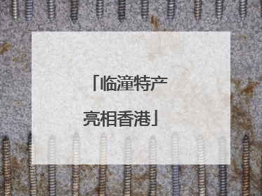 临潼特产亮相香港