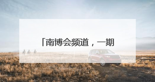 南博会频道，一期一会 明年再见！