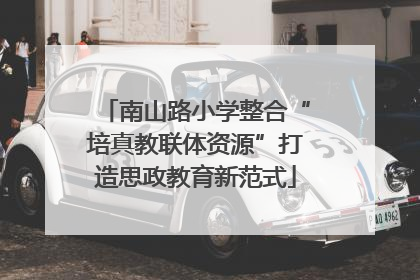 南山路小学整合“培真教联体资源”打造思政教育新范式