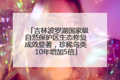 吉林波罗湖国家级自然保护区生态修复成效显著，珍稀鸟类10年增加5倍