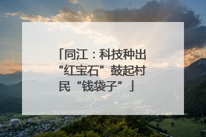 同江：科技种出“红宝石”鼓起村民“钱袋子”