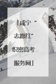 咸宁“志愿红”织密高考服务网
