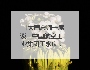 大国总师一席谈｜中国航空工业集团王永庆：“创新是我们的基因密码”