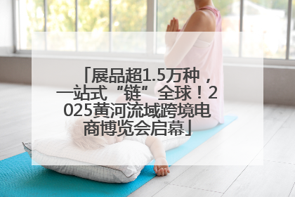 展品超1.5万种，一站式“链”全球！2025黄河流域跨境电商博览会启幕