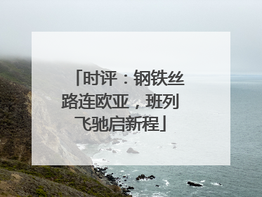 时评：钢铁丝路连欧亚，班列飞驰启新程