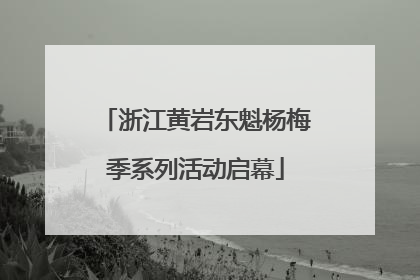 浙江黄岩东魁杨梅季系列活动启幕