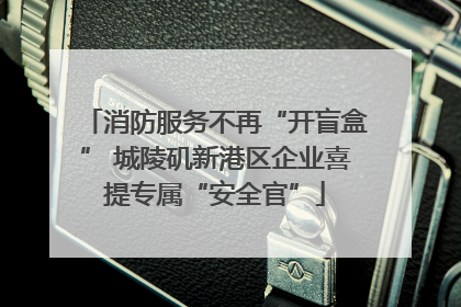 消防服务不再“开盲盒” 城陵矶新港区企业喜提专属“安全官”