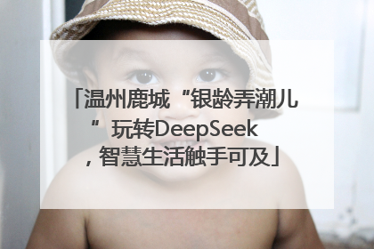 温州鹿城“银龄弄潮儿”玩转DeepSeek，智慧生活触手可及