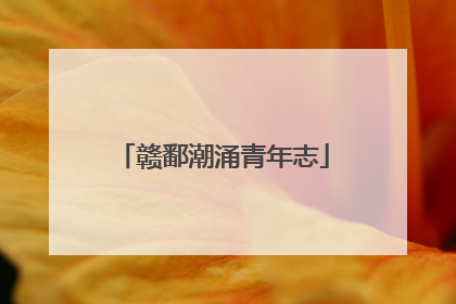 赣鄱潮涌青年志