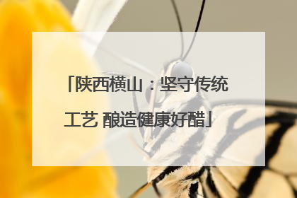 陕西横山：坚守传统工艺 酿造健康好醋