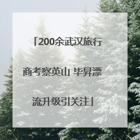 200余武汉旅行商考察英山 毕昇漂流升级引关注
