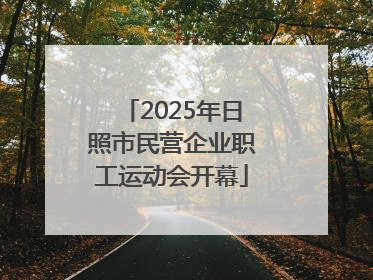 2025年日照市民营企业职工运动会开幕
